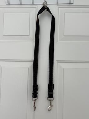 Might Paw Double Dog Leash Coupler No Tangle Black NWOT